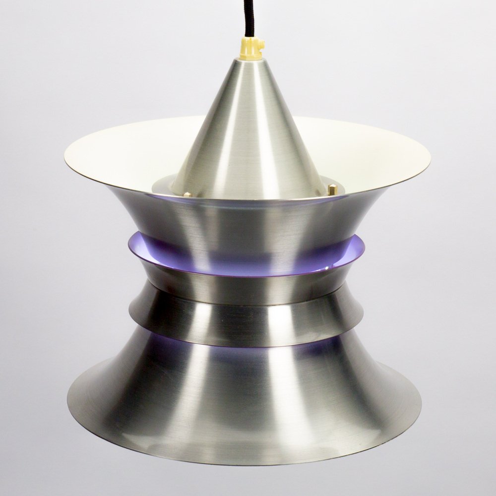 Metal & Purple by Bent Nordsted for Lyskaer Belysning Lamp