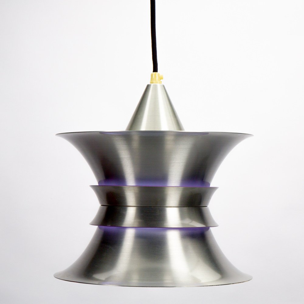 Metal & Purple by Bent Nordsted for Lyskaer Belysning Lamp