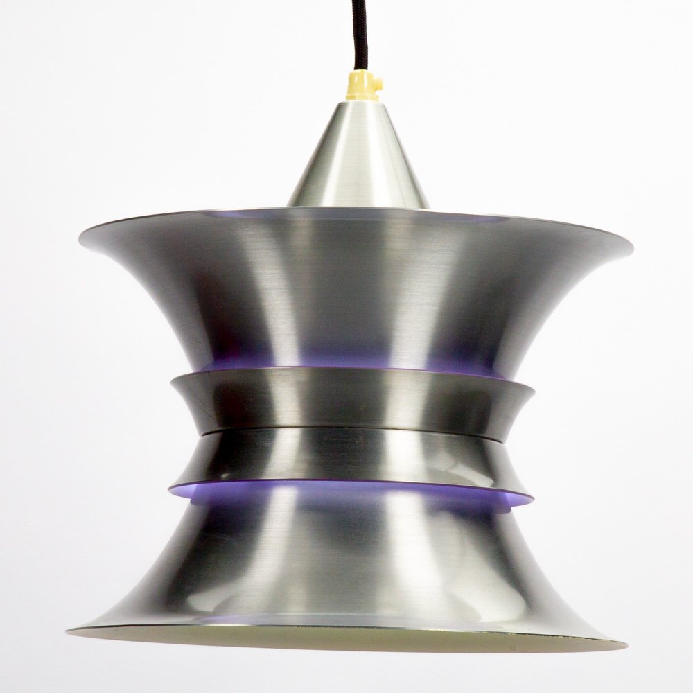 Metal & Purple by Bent Nordsted for Lyskaer Belysning Lamp