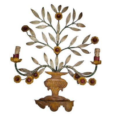 Metal Sconce, 19th Century - 20th Century-TCS-1780522