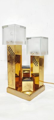 Metal Table Lamp, Italy, 1970s-RGF-2027681