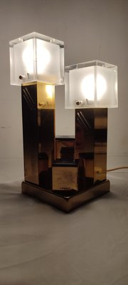 Metal Table Lamp, Italy, 1970s-RGF-2027681