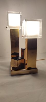 Metal Table Lamp, Italy, 1970s-RGF-2027681