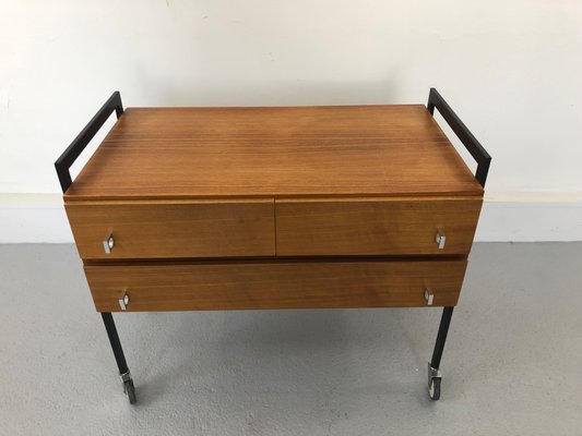 Metal & Teak Cabinet, 1970s-JWH-1363886