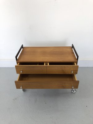 Metal & Teak Cabinet, 1970s-JWH-1363886