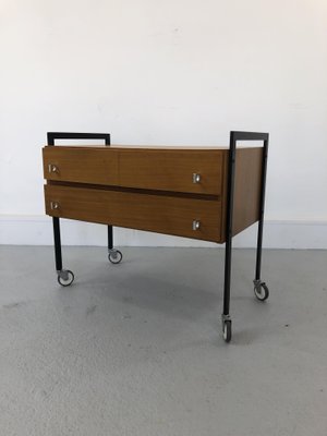 Metal & Teak Cabinet, 1970s-JWH-1363886