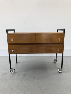 Metal & Teak Cabinet, 1970s-JWH-1363886