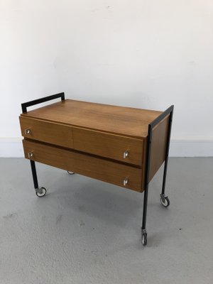 Metal & Teak Cabinet, 1970s-JWH-1363886