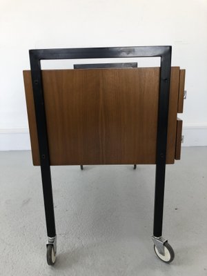 Metal & Teak Cabinet, 1970s-JWH-1363886