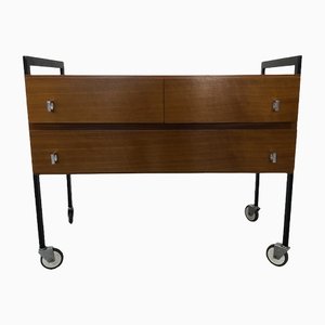 Metal & Teak Cabinet, 1970s-JWH-1363886