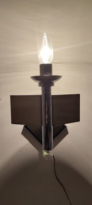 Metal Wall Lamp, Italy, 1970s-RGF-2036001