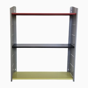 Metal Wall Mounted Shelving Unit by NVF, the Netherlands, 1960s-NV-1386697