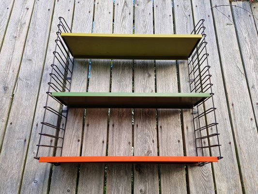 Metal Wall Shelf Tomado by A. D. Dekker for Tomado, 1960s-FAX-2017475