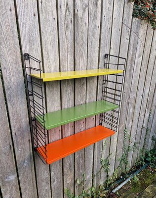 Metal Wall Shelf Tomado by A. D. Dekker for Tomado, 1960s-FAX-2017475