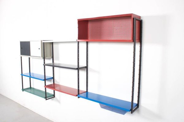 Metal Wall Unit Attributed to Mathieu Mategot, 1960s-QT-1263433