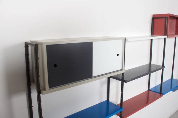 Metal Wall Unit Attributed to Mathieu Mategot, 1960s-QT-1263433