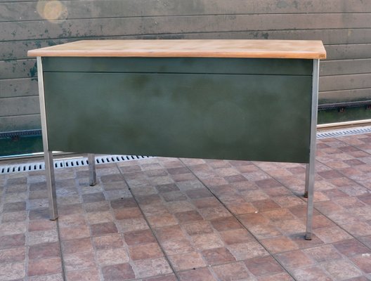 Metal & Wood Desk, 1970s-ROJ-876064