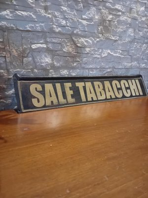 Metallic Teaching Tabacchi Salt Sign-WMZ-1774711