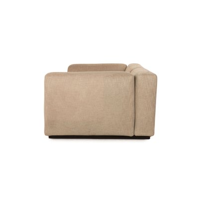 Mex Cube 3-Seater Sofa in Beige Fabric from Cassina-RQW-1748295