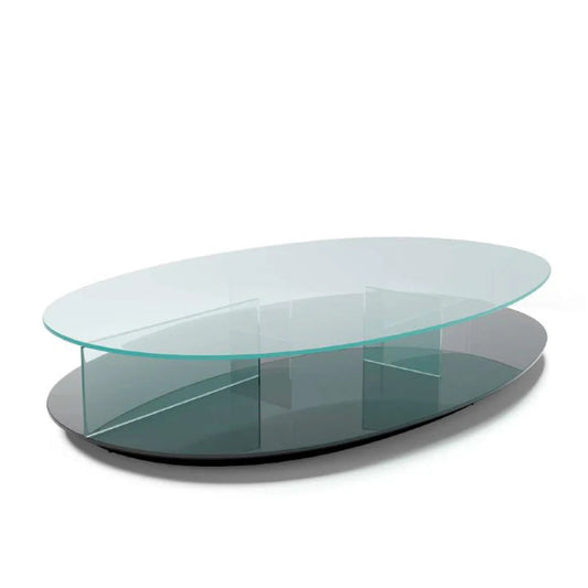 [해외재고-3개월 예상] 멕스 - 타원형 커피 테이블