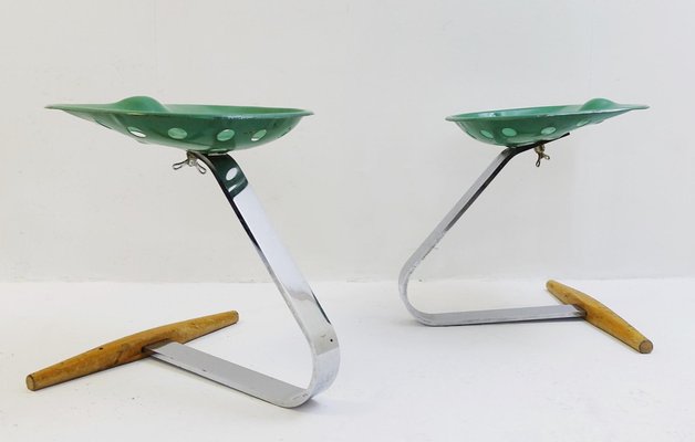 Mezzadro Tractor Stools by Achille Castiglioni for Zanotta, 1970, Set of 4-FGA-922861