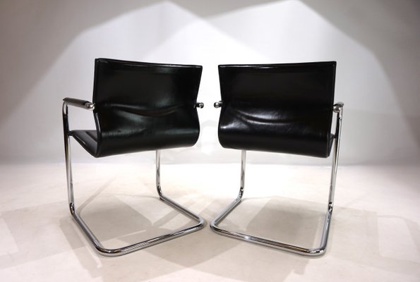 MG Dining Chairs by Mart Stam, 1970s, Set of 2-HUW-2017414