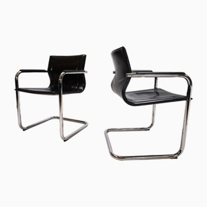 MG Dining Chairs by Mart Stam, 1970s, Set of 2-HUW-2017414