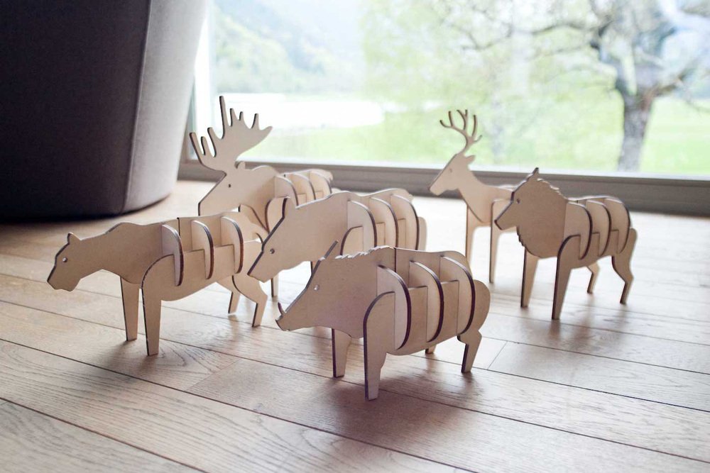 Mhuka Forest The Moose from Ulap Design