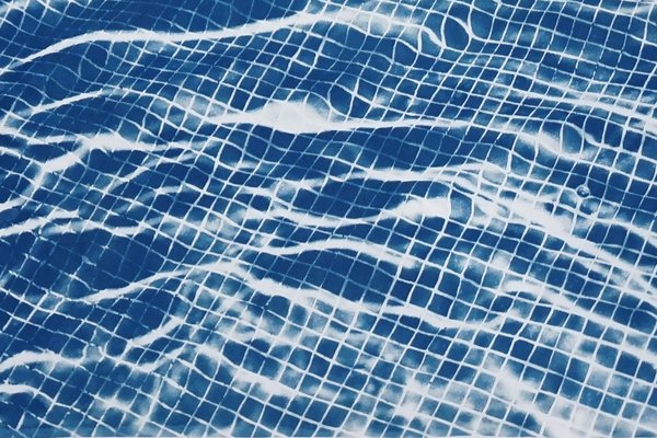 Miami Art Deco Pool, 2022, Cyanotype-RWC-1320578