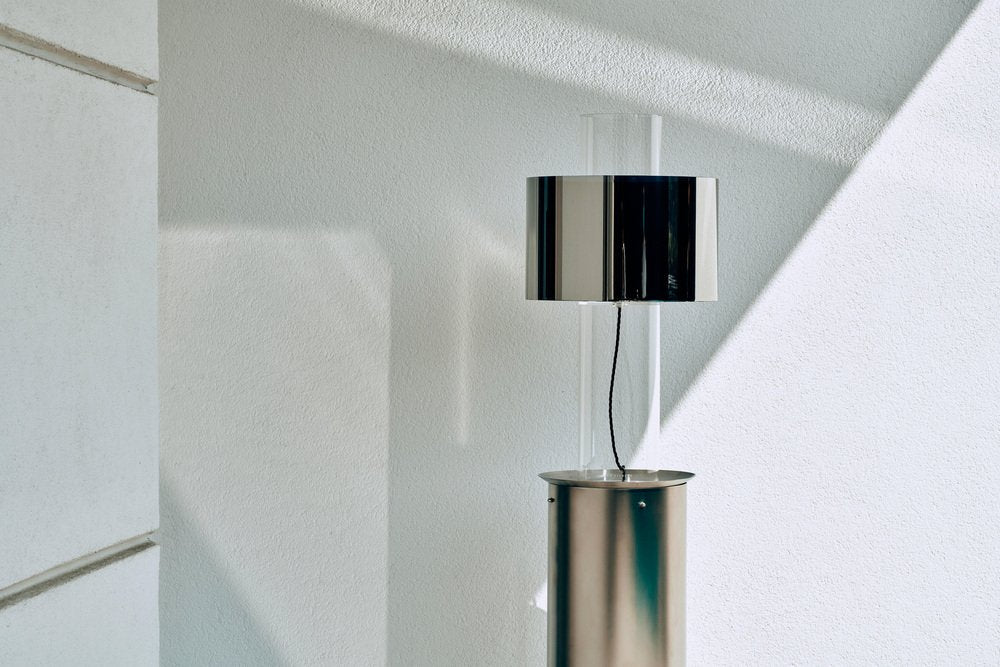 Miami Floating Silver Table Lamp by Brajak Vitberg