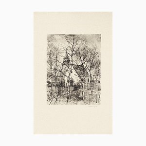 Michel Ciry, The Church, Etching, 1964-ZCI-2029207