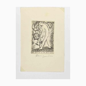 Michel Fingesten, Ex Libris Jean Searight, Etching, 1930s-ZCI-2030053