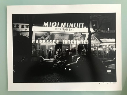 Michel Ginies, The Midnight Midnight Rue Des Grands Boulevards, Paris, 1972, Photography-KHH-1321476