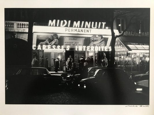 Michel Ginies, The Midnight Midnight Rue Des Grands Boulevards, Paris, 1972, Photography-KHH-1321476