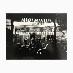 Michel Ginies, The Midnight Midnight Rue Des Grands Boulevards, Paris, 1972, Photography-KHH-1321476