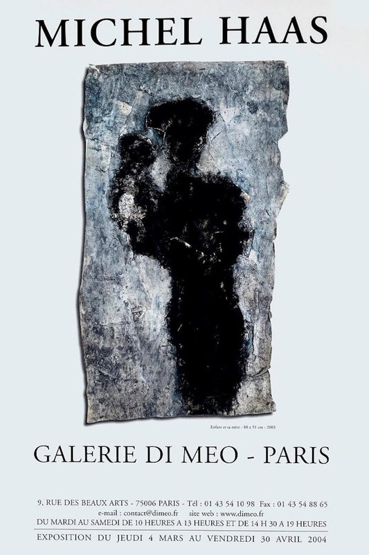 Michel Haas - Vintage Exhibition Poster Galerie Di Meo - 2004 2004