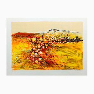 Michel Jouenne, Soleil de Provence II, 1970, Lithograph-FMZ-1135640