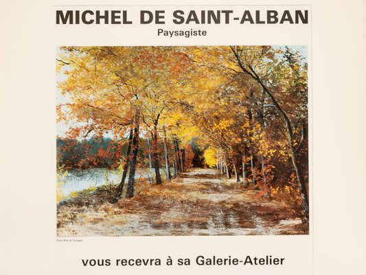 Michel of Saint-Alban, Exhibition Poster, Framed-GPP-1050277