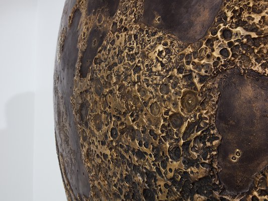 Michel Pichard, Full Moon Wall Mounted Sculpture, 2017, Bronze & Resin-YJA-1813835