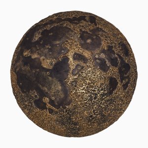 Michel Pichard, Full Moon Wall Mounted Sculpture, 2017, Bronze & Resin-YJA-1813835