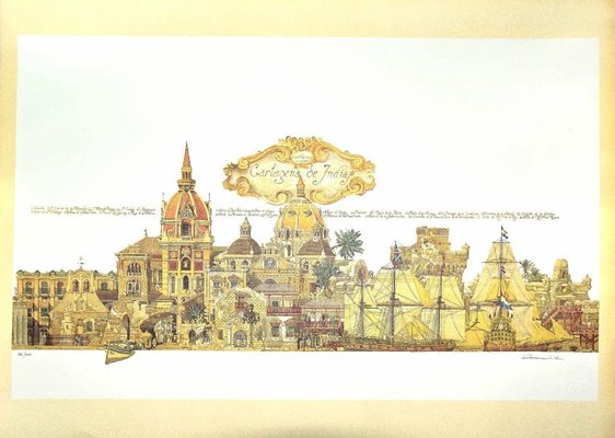 Michele Cascarano - Cartagena De India - Offset Print - 1992-ZCI-911039