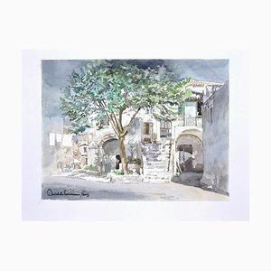 Michele Cascarano, Sicily, Watercolor, 2015-ZCI-802517