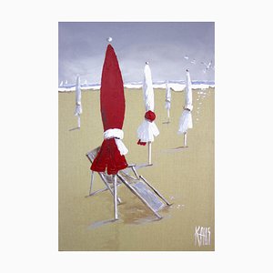 Michèle Kaus, A la Plage, 2021-QNR-955839