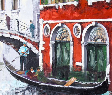 Michèle Kaus, Gondola, 2020, Acrylic on Canvas-QNR-1770375