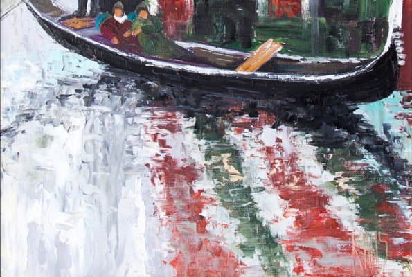 Michèle Kaus, Gondola, 2020, Acrylic on Canvas-QNR-1770375