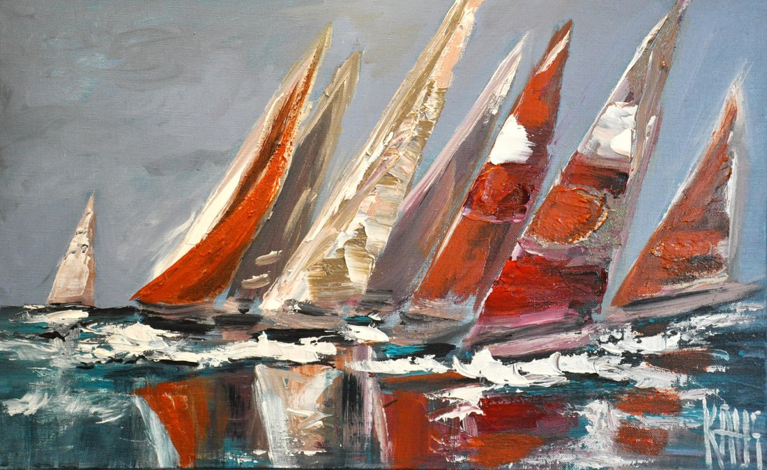 Michèle Kaus, Regatta Red, 2019