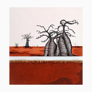 Michele Magnien (Mileg), Baobab Red Clay 1-2, 2016-QNR-921189