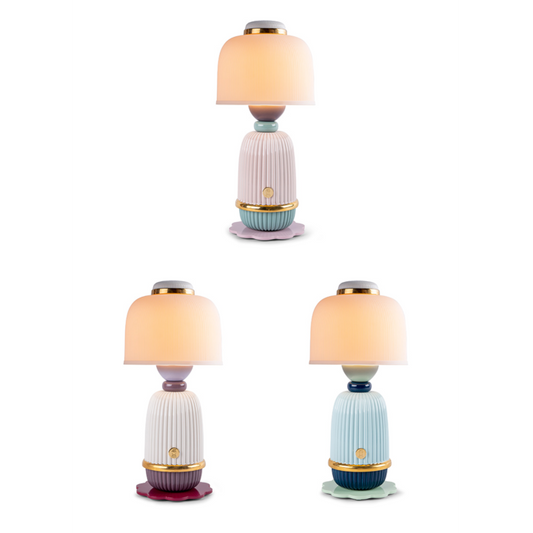 Kokeshi Lamp Set by Lladró