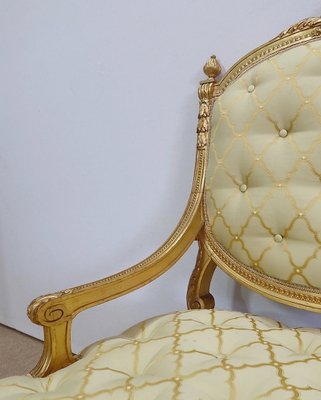 Mid 19th Century Louis XVI Queen Armchairs, Set of 2-RVK-1112624