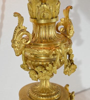 Mid-19th Century Napoleon III Gilt Bronze Lamp-RVK-1800420